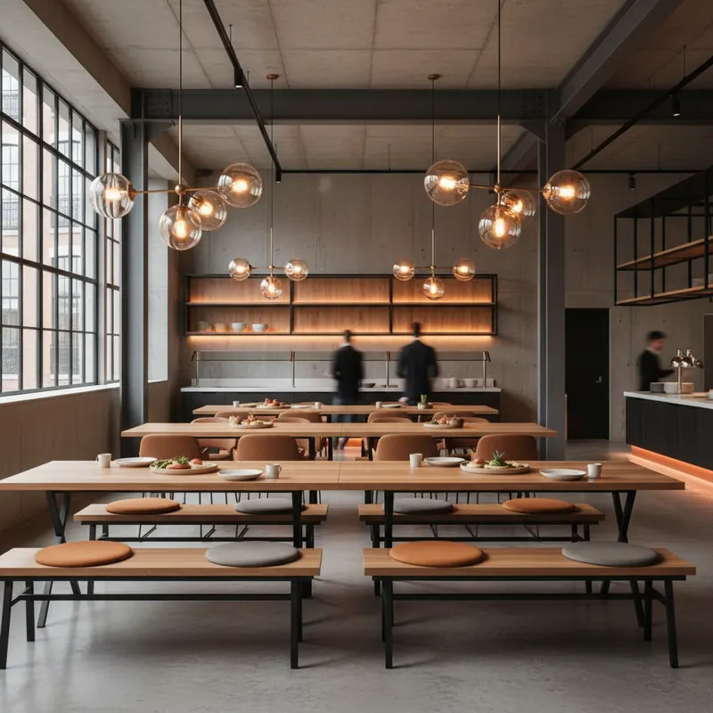 Corporate cafeterias