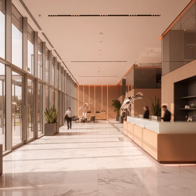 Office lobbies