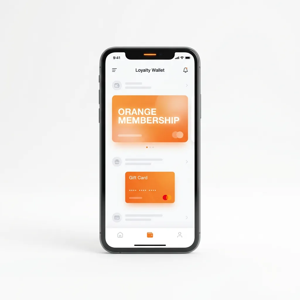 Orange Wallet
